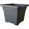 SIENA GARDEN Topf QUADRO 48 X 48 X 38,2 Cm, Anthrazit Quadratisches Kunststoffgefäß Mit Bodenlöchern -SIENA GARDEN Shop 41374011 1