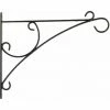 SIENA GARDEN Wandhaken Curve, 35 Cm, Schwarz Wetterbeständig -SIENA GARDEN Shop 41374155 1