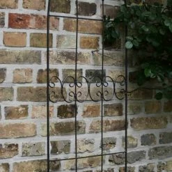 SIENA GARDEN Rankgitter Lilie, Metall Dunkelgrau, Unterverzinkt 45 X 160 Cm -SIENA GARDEN Shop 41374174 3