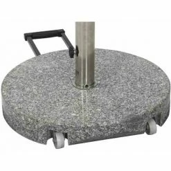 SIENA GARDEN Granitständer Trolley 40 Kg Rund Mit Tolley-Auszug Und Rollen -SIENA GARDEN Shop 41374256 4
