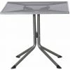 SIENA GARDEN Elda Plus Dining Tisch 80x80x71 Cm Gestell Stahl Eisengrau, Tischplatte Streckmetall Eisengrau -SIENA GARDEN Shop 41374295 1