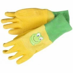 SIENA GARDEN Kinderhandschuh Froggy, Größe 5 Material: Baumwolle Und Latex