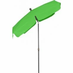 SIENA GARDEN Tropico Mittelstockschirm Anthrazit/limette 210x140cm Gestell Stahl Anthrazit, Bezug 100% Polyester, 180g/m² In Limette, Lichtschutzfaktor UPF 50+ -SIENA GARDEN Shop 41374353 5