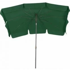 SIENA GARDEN Tropico Mittelstockschirm Anthrazit/grün 210x140cm Gestell Stahl Anthrazit, Bezug 100% Polyester, 180g/m² In Grün, Lichtschutzfaktor UPF 50+ -SIENA GARDEN Shop 41374532 4