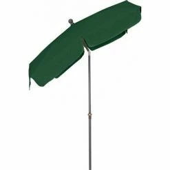 SIENA GARDEN Tropico Mittelstockschirm Anthrazit/grün 210x140cm Gestell Stahl Anthrazit, Bezug 100% Polyester, 180g/m² In Grün, Lichtschutzfaktor UPF 50+ -SIENA GARDEN Shop 41374532 5