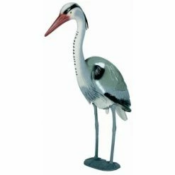 SIENA GARDEN Fischreiher Bunt Bedruckt, Aus Kunststoff