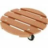 SIENA GARDEN Pflanzenroller WPC, Ø 30 Cm, Natur Tragkraft: 60 Kg -SIENA GARDEN Shop 42213566 1