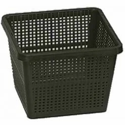 SIENA GARDEN Teichpflanzkorb 19 X 19 Cm Kunststoff, Eckig, Schwarz