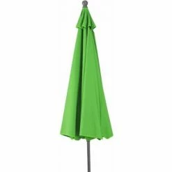 SIENA GARDEN Tropico Mittelstockschirm Anthrazit/limette Ø 200cm Gestell Stahl Anthrazit, Bezug 100% Polyester, 180g/m² In Limette, Lichtschutzfaktor UPF 50+ -SIENA GARDEN Shop 42213583 2