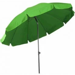 SIENA GARDEN Tropico Mittelstockschirm Anthrazit/limette Ø 200cm Gestell Stahl Anthrazit, Bezug 100% Polyester, 180g/m² In Limette, Lichtschutzfaktor UPF 50+ -SIENA GARDEN Shop 42213583 3