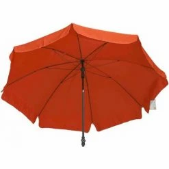 SIENA GARDEN Tropico Mittelstockschirm Anthrazit/terracotta Ø 250cm Gestell Stahl Anthrazit, Bezug 100% Polyester, 180g/m² In Terracotta, Lichtschutzfaktor UPF 50+ -SIENA GARDEN Shop 42213610 3