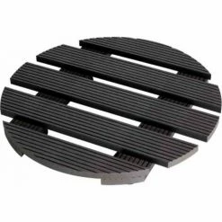 SIENA GARDEN Pflanzenroller WPC, Ø 30 Cm, Anthrazit Tragkraft: 60 Kg
