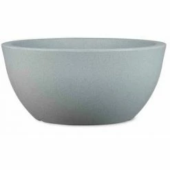 SIENA GARDEN Pflanzschale Blumentopf Ø 40cm Kunststoff Steinoptik In Grau Pflanzgefäß