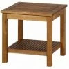 SIENA GARDEN Astoria Beistelltisch 45x45x45 Cm Gestell Und Tischplatte Akazienholz Natur Geölt -SIENA GARDEN Shop 43486915 1