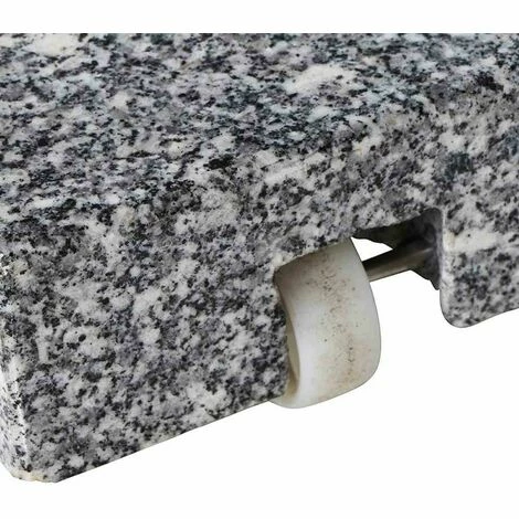 SIENA GARDEN Granitständer Trolley 45 Kg Eckig Mit Tolley-Auszug Und Rollen 6 SIENA GARDEN Granitständer Trolley 45 Kg Eckig Mit Tolley-Auszug Und Rollen – Bild 4