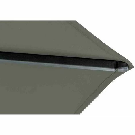 SIENA GARDEN Avio Mittelstockschirm Anthrazit/olive Ø 350cm Gestell Alu Anthrazit, Streben Stahl, Bezug 100% Polyester, 220g/m² Olive, Lichtschutzfaktor UPF 50+ 7 SIENA GARDEN Avio Mittelstockschirm Anthrazit/olive Ø 350cm Gestell Alu Anthrazit, Streben Stahl, Bezug 100% Polyester, 220g/m² Olive, Lichtschutzfaktor UPF 50+ – Bild 5
