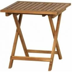 SIENA GARDEN Paleros Hocker Gestell Und Fläche Akazienholz FSC®-100% Natur