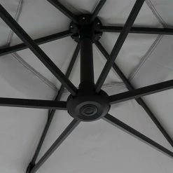 SIENA GARDEN Alu-Ampelschirm 'Leo', Ø 300 Cm Stone 9 SIENA GARDEN Alu-Ampelschirm 'Leo', Ø 300 Cm Stone -SIENA GARDEN Shop 48742752 3