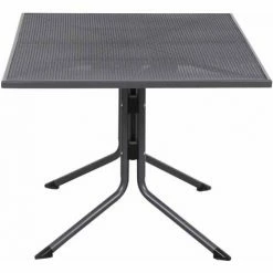 SIENA GARDEN Elda Plus Dining Tisch 140x90x71 Cm Gestell Stahl Eisengrau, Tischplatte Streckmetall Eisengrau -SIENA GARDEN Shop 50273197 3