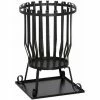 SIENA GARDEN Feuerkorb Druma, Stahl Schwarz, Inklusive Bodenplatte Ø 43 X 63 Cm -SIENA GARDEN Shop 50329129 1