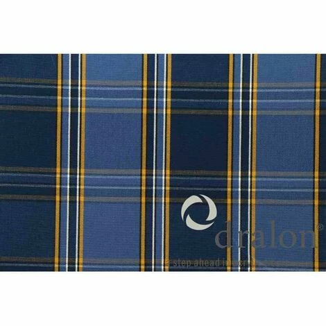 SIENA GARDEN Tarent Auflage Zu Sessel, 123 Cm, Karo Blau Bezug Aus 100% Acryl-Dralon, Dessin 254 4 SIENA GARDEN Tarent Auflage Zu Sessel, 123 Cm, Karo Blau Bezug Aus 100% Acryl-Dralon, Dessin 254 – Bild 2