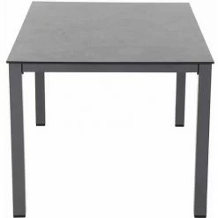 SIENA GARDEN Sola Dining Tisch 160x90 Cm, Anthrazit Gestell Aluminium Anthrazit, Tischplatte HPL Dark Stone -SIENA GARDEN Shop 50329200 3