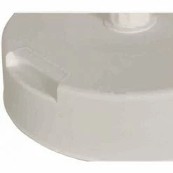 SIENA GARDEN Betonständer 30 Kg Rund, Weiß Kunststoffrohr 19-54 Mm, Mit Handmulden -SIENA GARDEN Shop 50329259 3