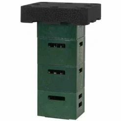 Titelseite 11 SIENA GARDEN Getränkekisten-Aufsatz Biertisch / Bierlounge, EPP Schwarz Mit Deckel