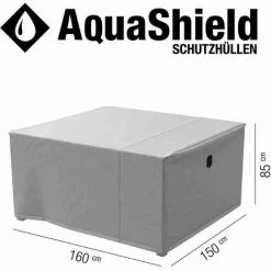 SIENA GARDEN AquaShield Sitzgruppenhülle 160x150xH85 Cm Hellgrau, 100% Polyester -SIENA GARDEN Shop 50329442 4