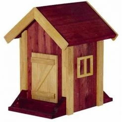 SIENA GARDEN Vogelfutterhaus Hamburg 22x22x29 Cm, Kiefernholz