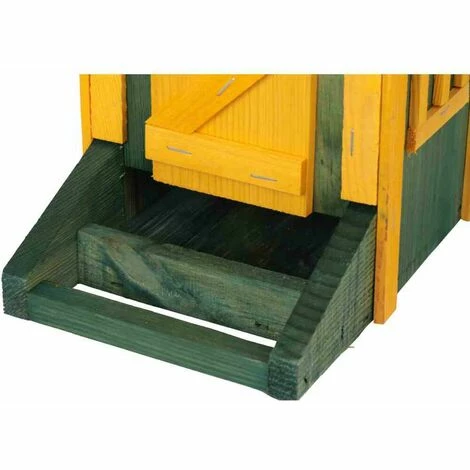 SIENA GARDEN Vogelfutterhaus Hamburg 22x22x29 Cm, Kiefernholz 4 SIENA GARDEN Vogelfutterhaus Hamburg 22x22x29 Cm, Kiefernholz – Bild 2