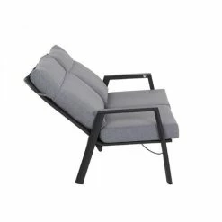 Siena Garden Loungebank Valencia Aluminium Ranotex®-Gewebe Grau J04049 -SIENA GARDEN Shop 51411500 4