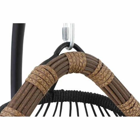 Siena Garden Hängesessel mit Standfuß Salerno schwarz/natur Hängekorb mit Kissen Siena Garden Hängesessel Mit Standfuß Salerno Schwarz/natur Hängekorb Mit Kissen -SIENA GARDEN Shop 51413946 5