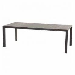 Siena Garden Dining Tisch Ancona 220x100 Cm Anthrazit/wood Grey M29424
