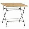 SIENA GARDEN Biergartentisch Peru II 80x80cm Klappbar Stahl/Teak -SIENA GARDEN Shop 51604966 1