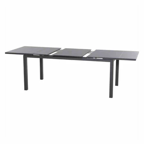 Siena Garden 7-teilige Sitzgruppe Livorno Mit Tisch Miros Ausziehbar 180/240x90 Cm Aluminium Anthraz 5 Siena Garden 7-teilige Sitzgruppe Livorno Mit Tisch Miros Ausziehbar 180/240x90 Cm Aluminium Anthraz – Bild 3