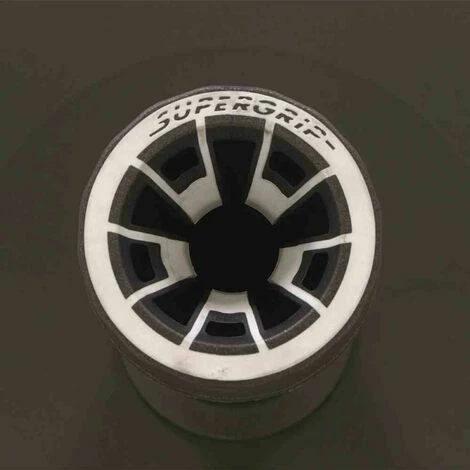 SIENA GARDEN Betonständer 20 Kg Rund, Anthrazit Kunststoffrohr 18-38 Mm, Mit Handmulden 5 SIENA GARDEN Betonständer 20 Kg Rund, Anthrazit Kunststoffrohr 18-38 Mm, Mit Handmulden – Bild 3