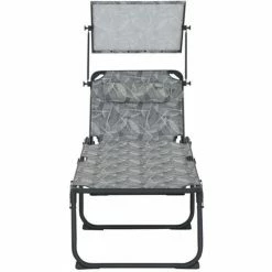 SIENA GARDEN Liege 'Natura', Anthrazit, Grau, Ca. 43 X 200 X 69 Cm -SIENA GARDEN Shop 56407010 4