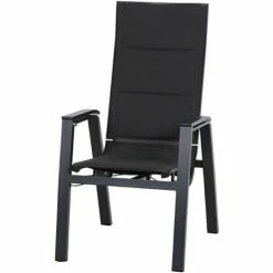 SIENA GARDEN Sessel 'Milano Dining Move', Anthrazit, Ranotex®-Gewebe