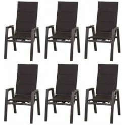 Titelseite 24 Siena Garden 6x Relax Move Sessel Milano Anthrazit/Ranotex® Grau Gartenstuhl